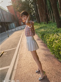 Socks acerbity 076 warm ~ pastoral style pleated skirt(8)